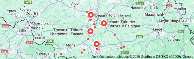 artisan couvreur belgique
