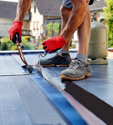 toiture plate roofing