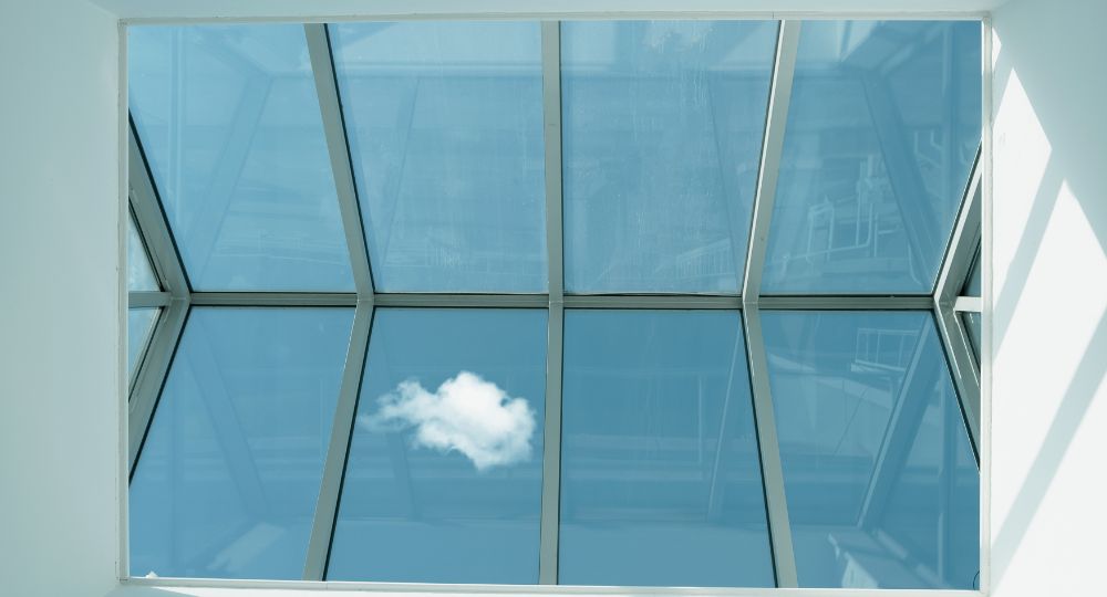 toiture en verre
