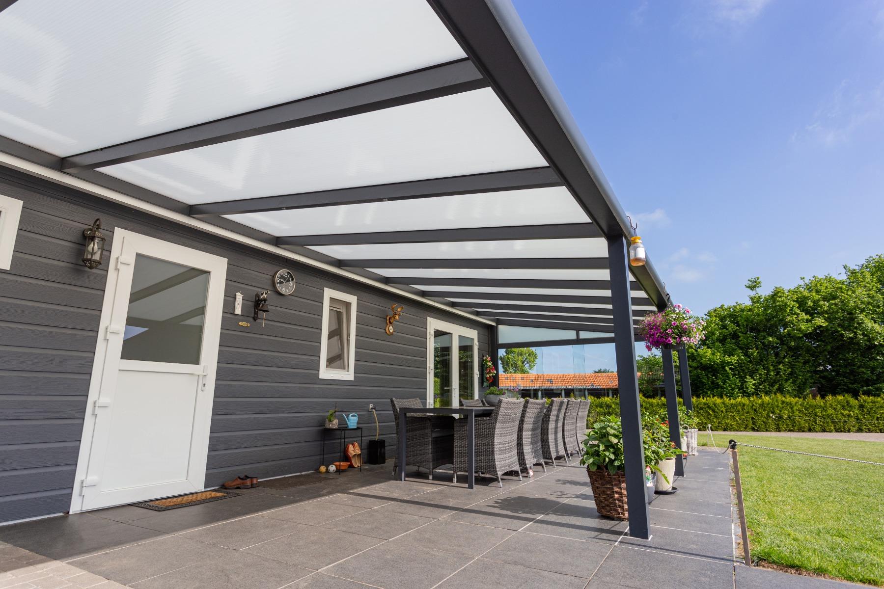 toit terrasse polycarbonate